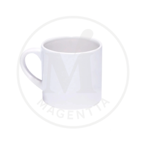 minimug blanco 6oz personalizado en Magentta Ink - Mugs personalizados
