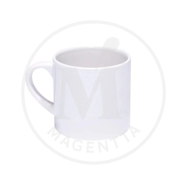 minimug blanco 6oz personalizado en Magentta Ink - Mugs personalizados