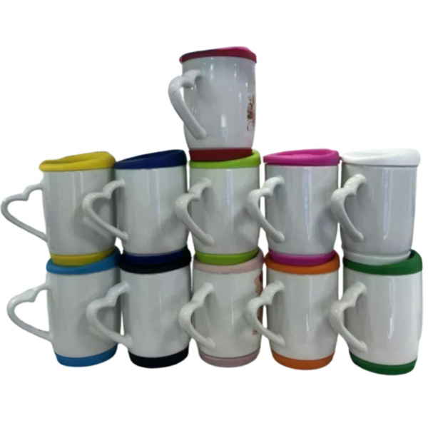 Mug con Tapa Color